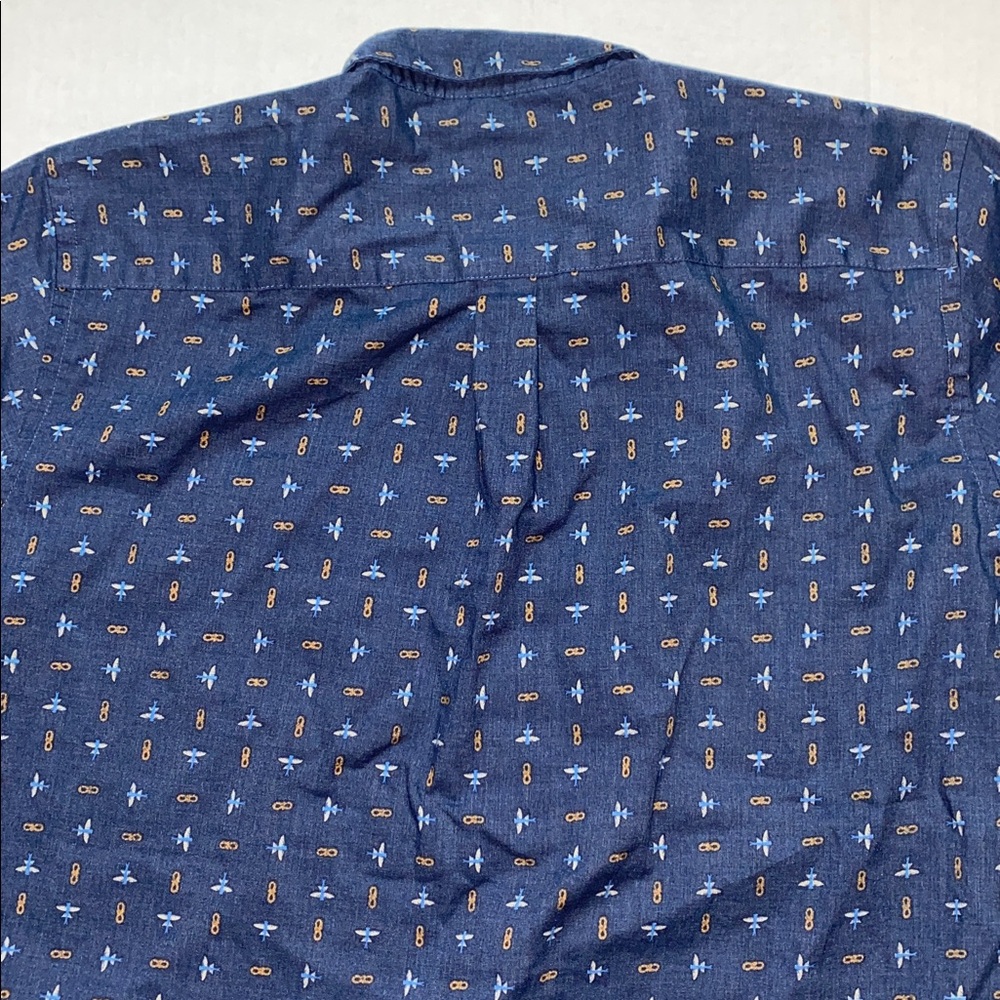 Patagonia‎ Go To Shirt In Flying Climb Tidepool Blue - Picture 9 of 12